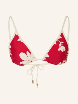 Seafolly Górka Bikini Typu Trójkąt Mayflower rot