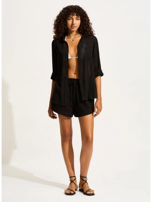 Seafolly Koszula w kolorze czarnym rozmiar: S