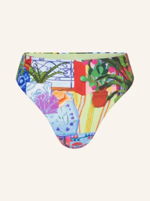 Seafolly Majtki Bikini Z Wysokim Stanem La Boca blau