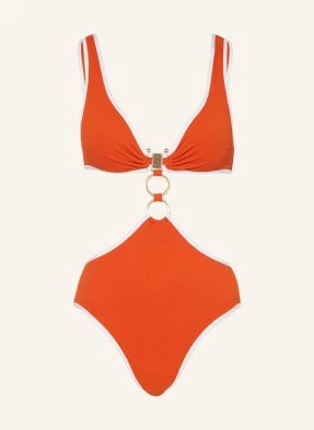Seafolly Monokini Beach Bond orange