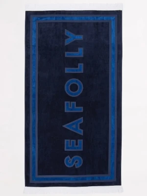 Seafolly ręcznik kąpielowy bawełniany Summer Solstice