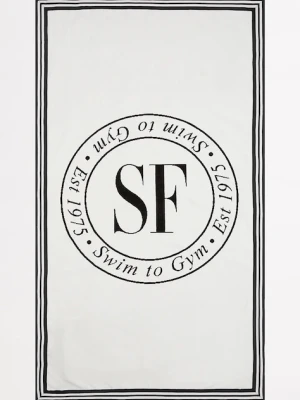 Seafolly ręcznik plażowy bawełniany Heritage