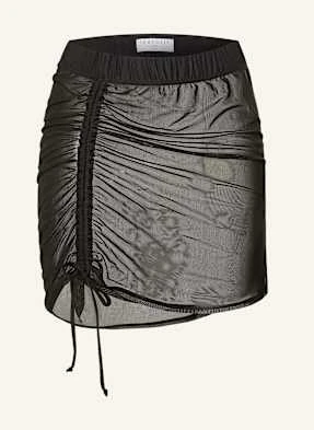 Seafolly Spódnica Mesh Drawcord Z Siateczki schwarz