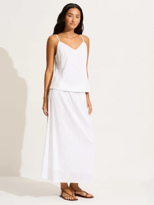 Seafolly Spódnica w kolorze białym rozmiar: M