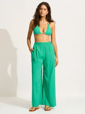 Seafolly Spodnie w kolorze zielonym rozmiar: L