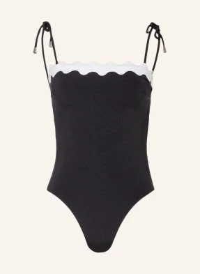 Seafolly Strój Kąpielowy Bandeau Gia schwarz