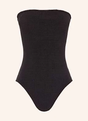Seafolly Strój Kąpielowy Bandeau Sea Dive schwarz