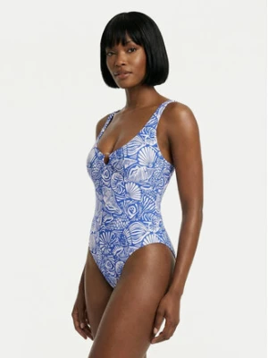 Seafolly Strój kąpielowy C Shells 11183-328 Niebieski