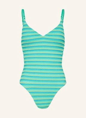 Seafolly Strój Kąpielowy Calypso gruen