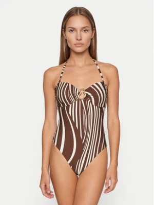 Seafolly Strój kąpielowy Coastline 11180-270 Brązowy