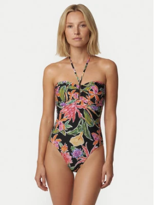 Seafolly Strój kąpielowy Hothouse Flowers 11179DD279 Czarny