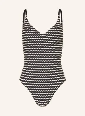 Seafolly Strój Kąpielowy Mesh Effect schwarz