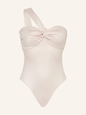 Seafolly Strój Kąpielowy Na Jedno Ramię Soleil grau