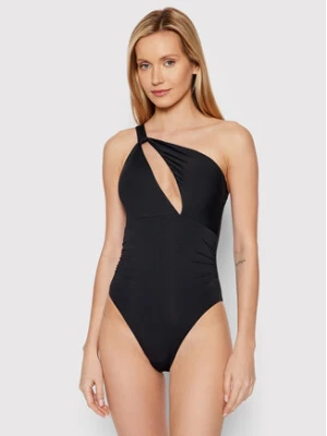 Seafolly Strój kąpielowy One Shoulder 10887-942 Czarny