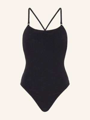 Seafolly Strój Kąpielowy Sea Dive schwarz CZARNY