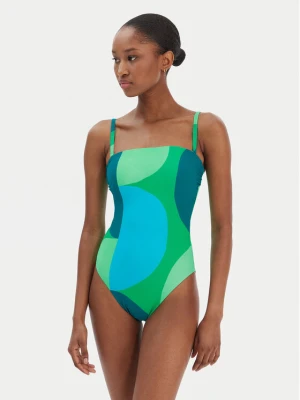 Seafolly Strój kąpielowy Sorrento 11117DD277 Zielony