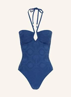 Seafolly Strój Kąpielowy Wiązany Na Szyi Oasis blau