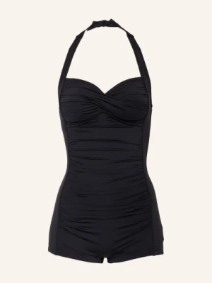 Seafolly Strój Kąpielowy Wiązany Na Szyi Seafolly Collective schwarz CZARNY