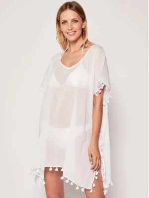 Seafolly Sukienka plażowa Amnesia 52162 Biały Regular Fit