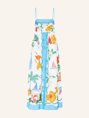 Seafolly Sukienka Plażowa Viva Vacation blau