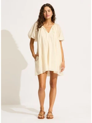 Seafolly Sukienka w kolorze kremowym rozmiar: M