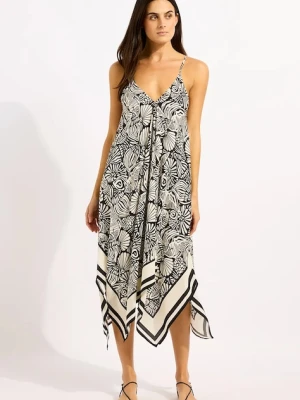 Seafolly sukienka z wiskozy Scarf Dress