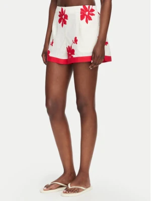Seafolly Szorty materiałowe Mayflower 55738-SH Écru Regular Fit Kremowy