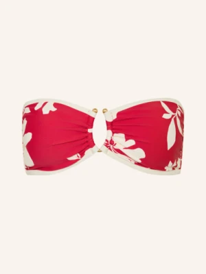 Seafolly Top Bikini Typu Bandeau Mayflower rot