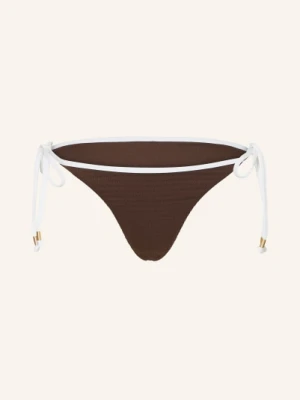 Seafolly Trójkątne Figi Bikini Beach Bound braun
