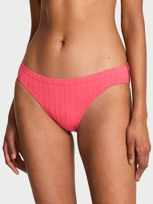 Seamless Majtki bawełniane Seamless Rib Bikini Victoria's Secret
