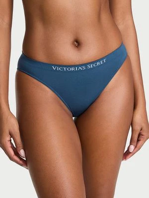 Seamless Majtki bezszwowe Seamless Bikini Victoria's Secret Niebieski