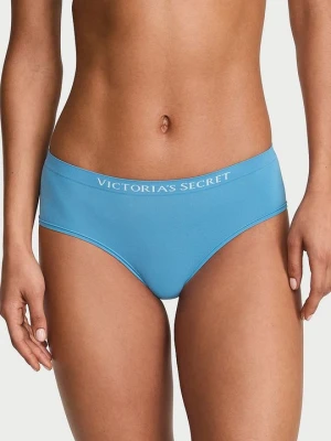 Seamless Majtki bezszwowe Seamless Hiphugger Victoria's Secret Niebieski