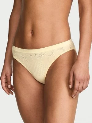 Seamless Majtki Floral Rib Bikini Victoria's Secret