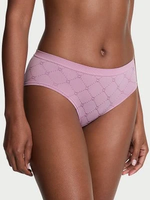 Seamless Majtki Seamless Quilted Hearts Hiphugger Victoria's Secret