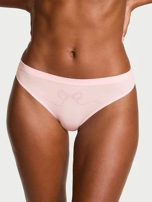 Seamless Stringi z kokardką Seamless Bow Victoria's Secret