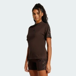 Zdjęcie produktu Seasonal Essentials Leopard Print T-Shirt with 3-Stripes Adidas