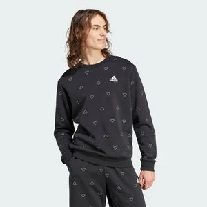 Zdjęcie produktu Seasonal Essentials Monogram Graphic Crew Sweatshirt Adidas