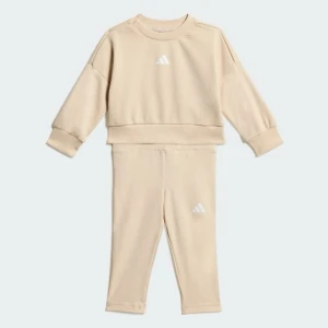 SEASONALS SWEAT SET Adidas beżowy