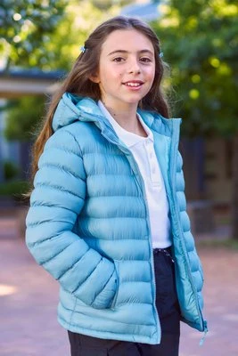 Seasons II ocieplana dziecięca kurtka - Teal Mountain Warehouse