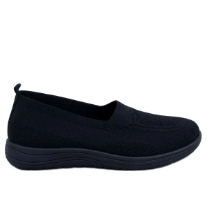 Seastar Tenisówki damskie skarpetkowe All Black czarne