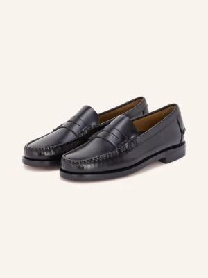 Sebago Penny Loafers Classic Dan schwarz CZARNY