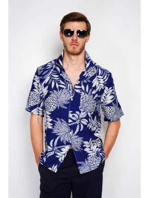 Secret du Lin Koszula w kolorze granatowym rozmiar: 48