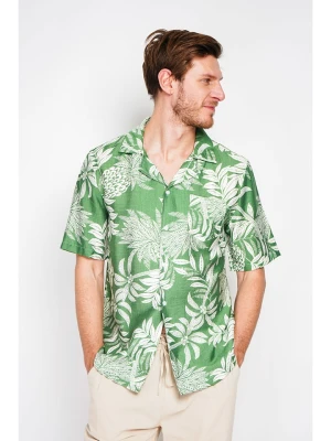Secret du Lin Koszula w kolorze zielonym rozmiar: 48