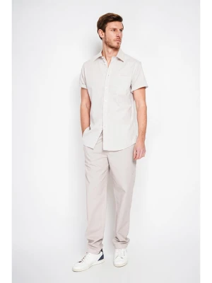 Secret du Lin Lniana koszula w kolorze kremowym rozmiar: 44