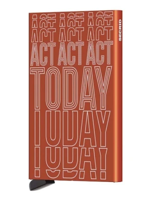 Secrid portfel Cardprotector Laser Orange