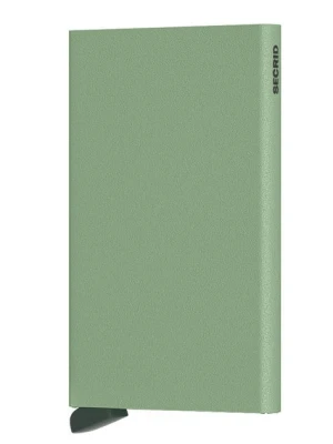 Secrid Portfel damski kolor zielony CP.Pistachio-PISTACH