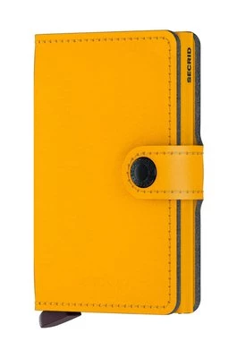Secrid portfel damski kolor żółty Myp.Ochre-Ochre