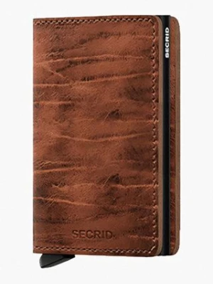 Secrid portfel kolor bordowy Portfel Secrid Slimwallet Dutch Martin Whiskey SDM-WHISKEY