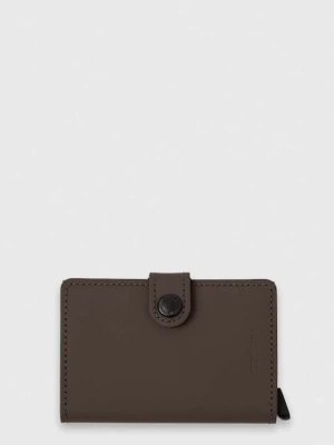 Secrid portfel kolor brązowy
