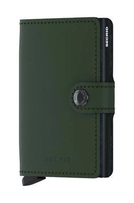 Secrid portfel kolor czarny MM.Green.Black-Green.Blac